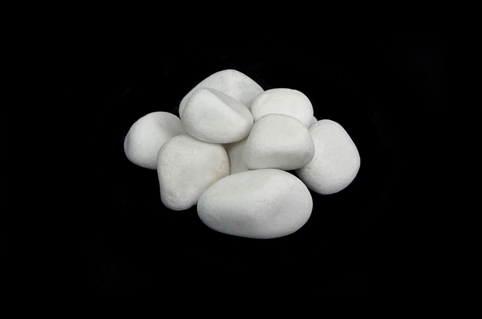 Dekoračné kamene biele - veľké